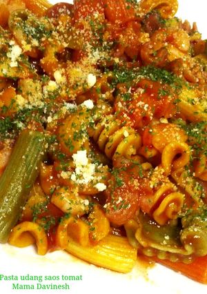 Foto resep Pasta udang saos tomat