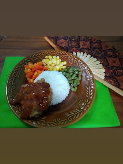 Foto resep Chicken Steak Crispy With Vegetable