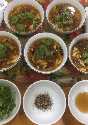 Hình của món Súp sơn hào hải vị.