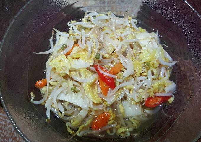 Resep Tumis Toge Dan Sawi Putih Oleh Mama Caca Cookpad