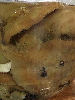 Una foto de Berenjenas al escabeche