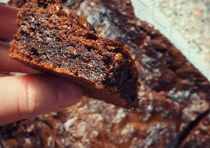 Brownie chocolat noir et noix