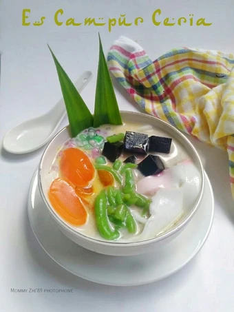 Langkah Mudah untuk Menyiapkan Resep #18. Es Campur Ceria #bikinramadanberkesan yang Bisa Manjain Lidah Anti Ribet, Mantap