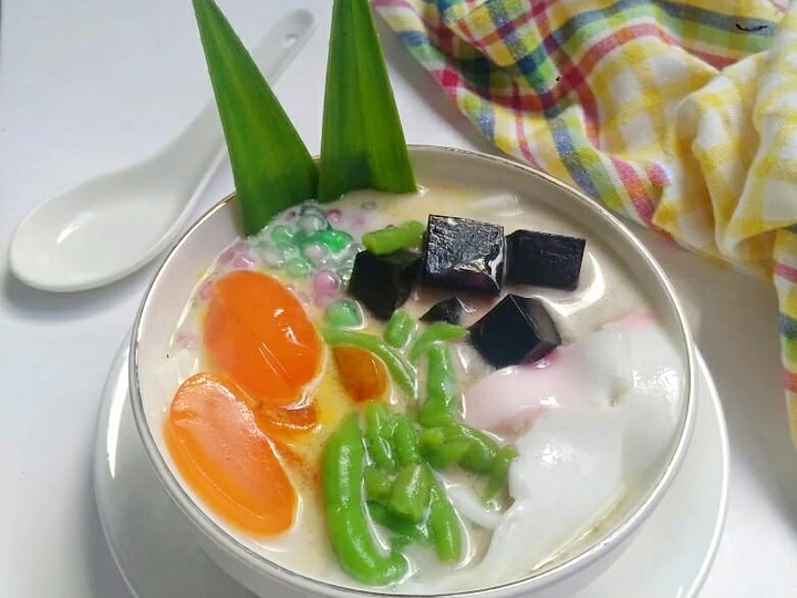 Langkah Mudah untuk Menyiapkan Resep #18. Es Campur Ceria #bikinramadanberkesan yang Bisa Manjain Lidah Anti Ribet, Mantap