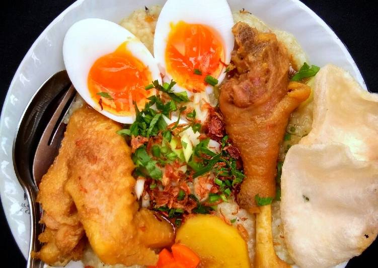 !IDE Resep Bubur Ayam Kampung khas Banjar masakan sehari hari