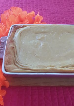 Una foto de Budín de pan o colegial🍮
