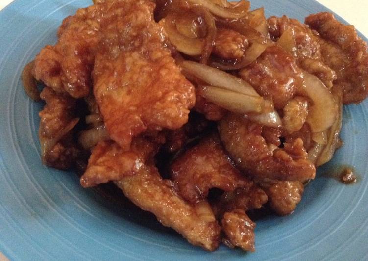 Ayam Goreng Mentega ala chinese food