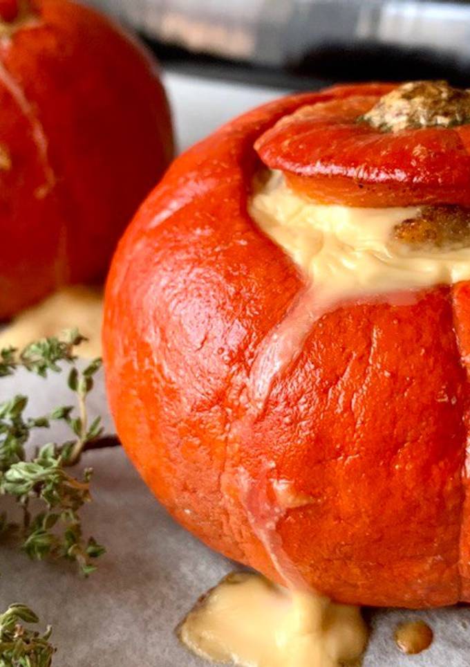 Гарбуз фарширований овочами
