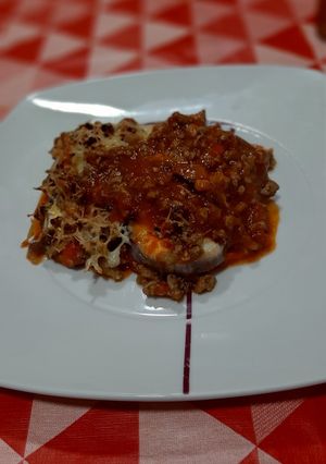 Una foto de Berenjenas gratinadas