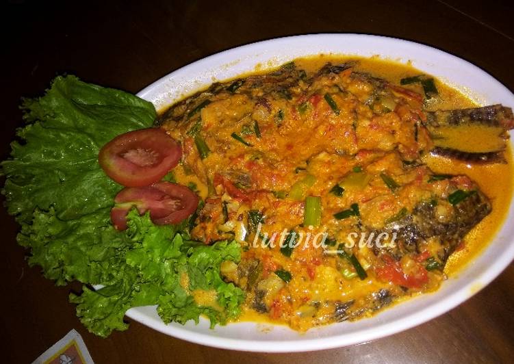 Resep Mujaer pedas bumbu kuning Lezat