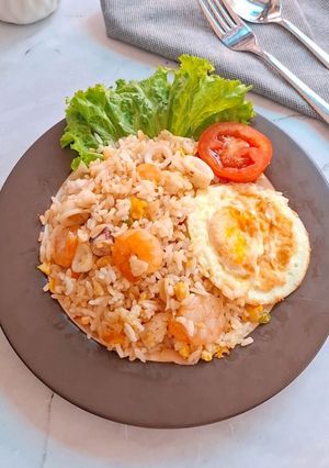 Foto resep Nasi Goreng Seafood