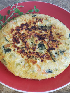 Una foto de Tortilla de calabacín
