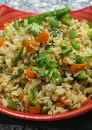 A picture of Fried rice.