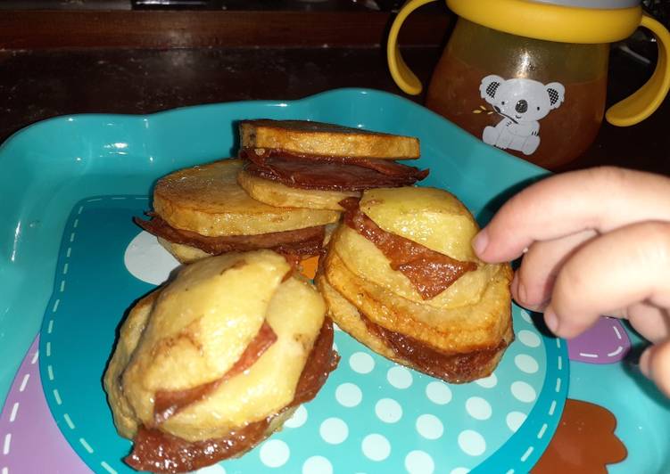 Resep French fries with beef, Enak