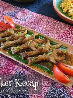 Foto resep Ceker Kecap
