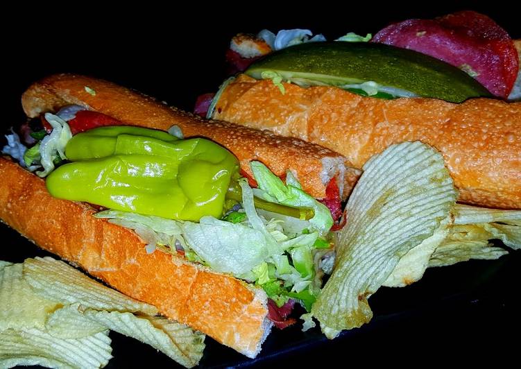 Mike's Classic Spicy Italian Subs Mike's Classic Spicy Italian Subs