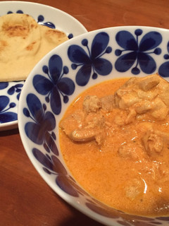 A picture of Authentic Indian "Butter Chicken Curry" バターチキンカレー Gluten Free.