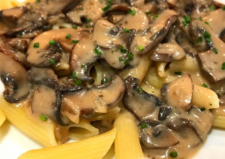 Recipe of Any-night-of-the-week Mushroom Stroganoff for 2 or 3