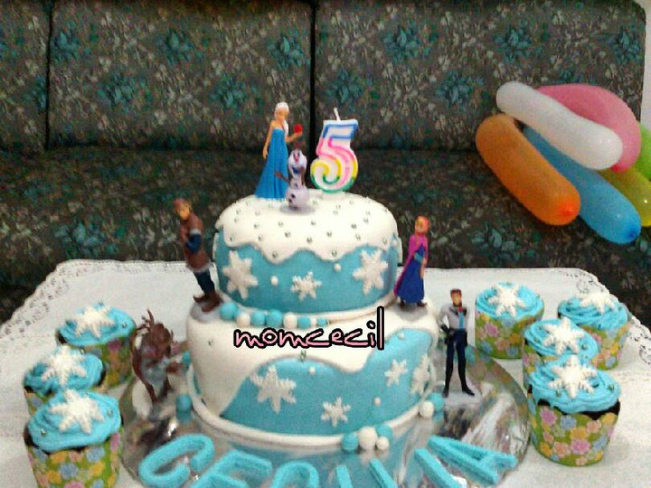 Resep Birthday Cake Frozen, Lezat Sekali