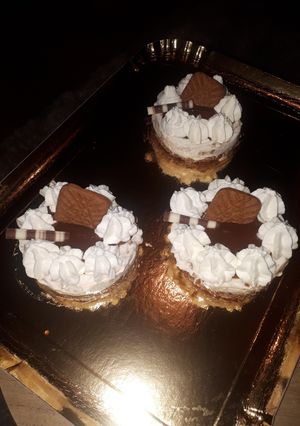 Une photo de Cheesecake spéculoos caramel beurre salé