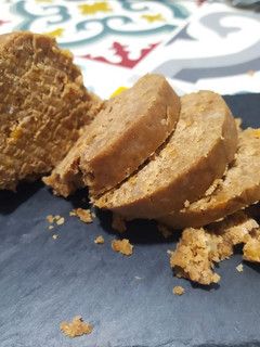 Una foto de Pella de gofio canaria