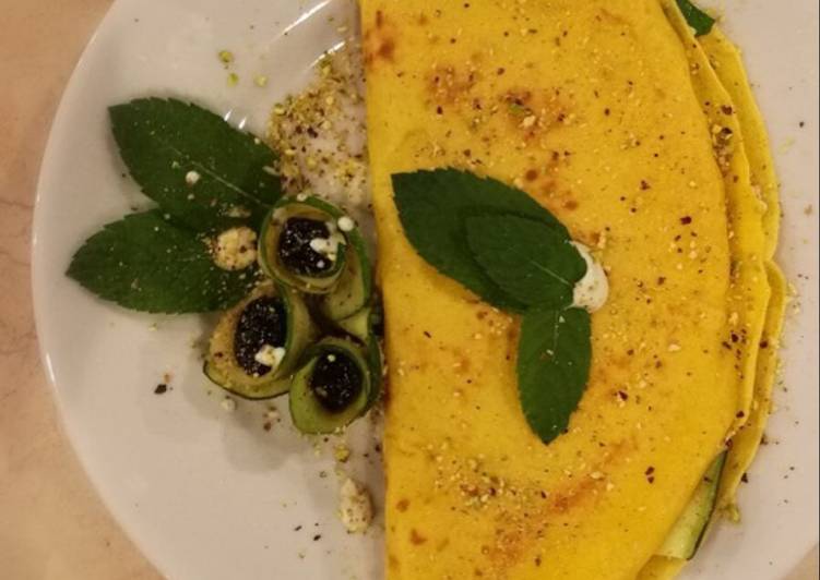 Steps to Make Veloce Crêpes salata Baldina
