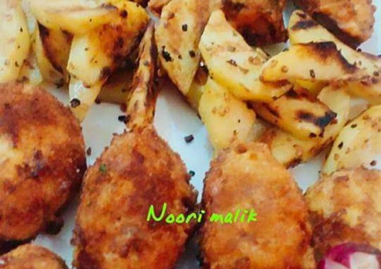 Recipe of Perfect Potato Fish Cutlets