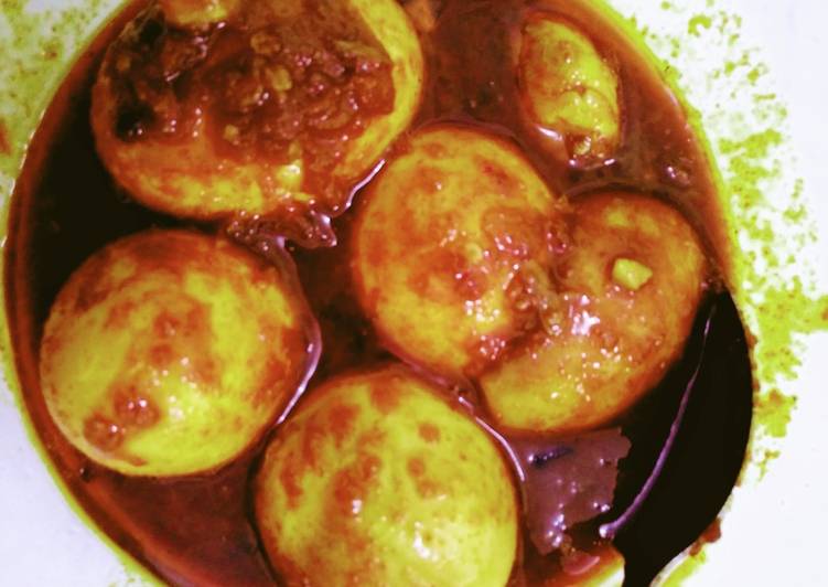 Resep Telur balado bumbu desaku oleh Ami Mama Vikar Cookpad