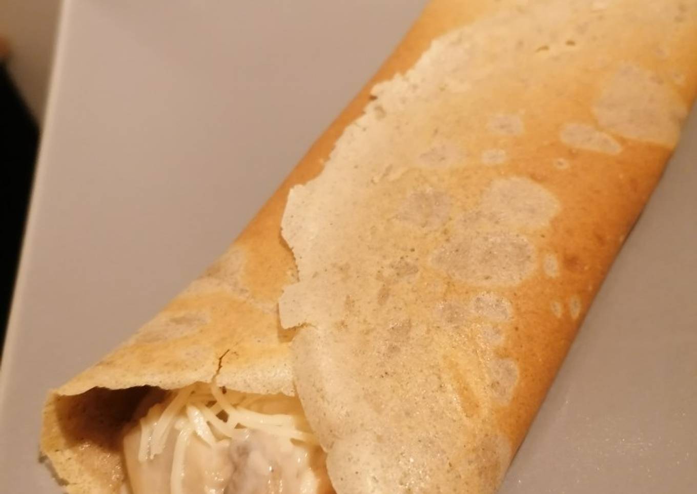 Galettes poulet/champignons à la farine de sarrasin