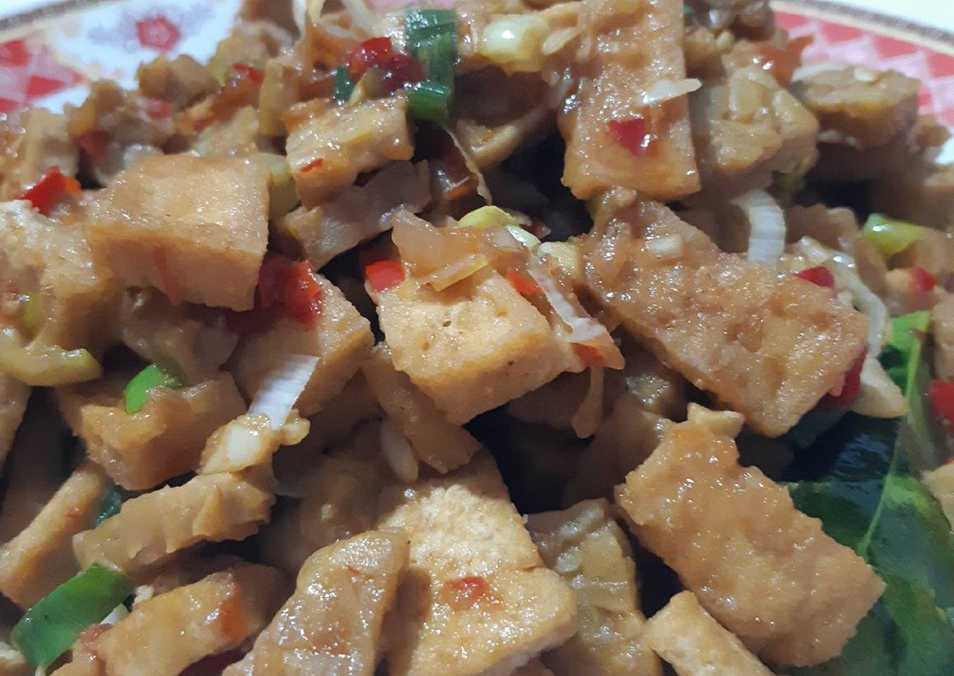 Tahu Tempe Tumis Kecap