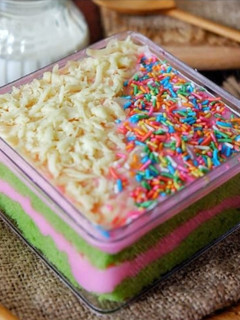 Foto resep Bolu Pandan kukus