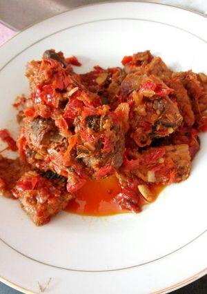Foto resep Balado tongkol + tempe