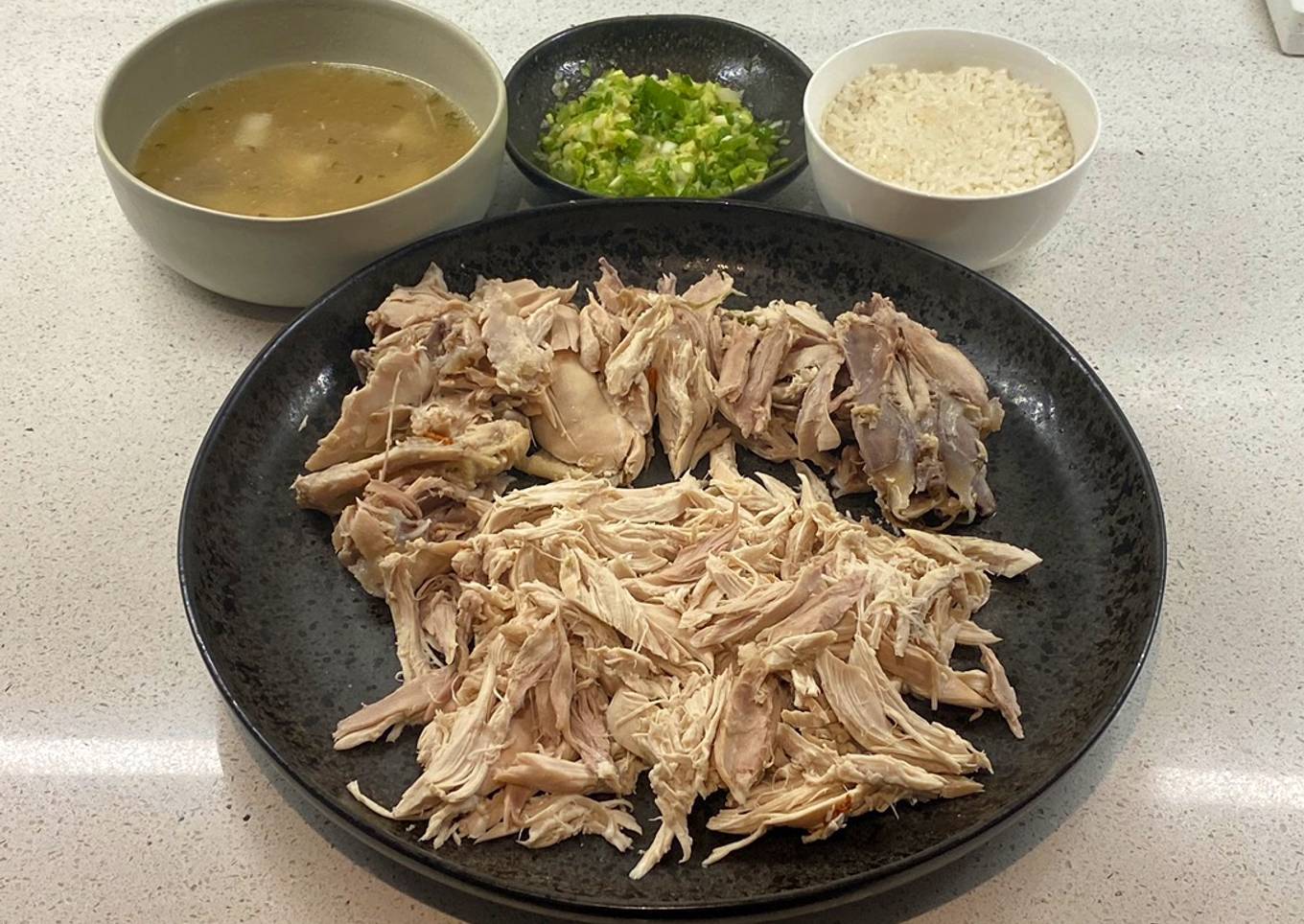 Khao man gai â€“ (à¸§à¸´à¸˜à¸µà¸—à¸³à¸‚à¹‰à¸²à¸§à¸¡à¸±à¸™à¹„à¸à¹ˆ/Hainan chicken rice)