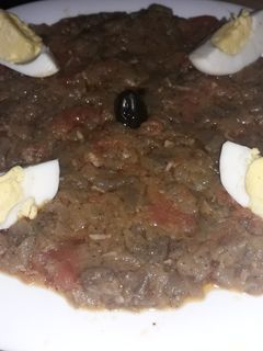 صورة لوصفة سلطة الباذنجان المشوي