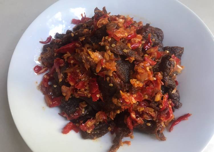 Dendeng Balado