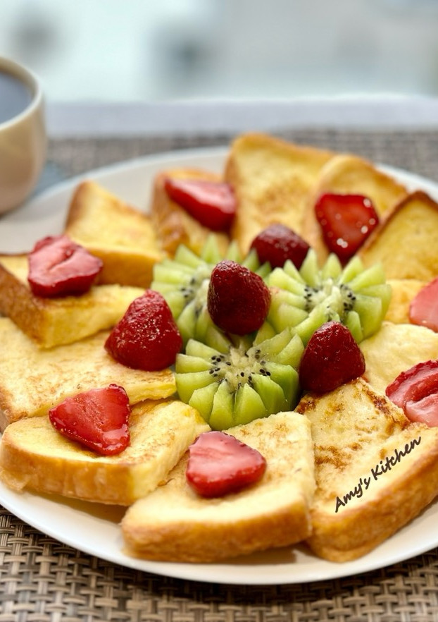 花園法式吐司 / 簡單點心 的食譜成品照片