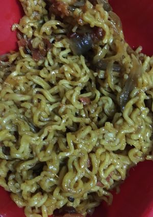 A picture of Maggi masala.