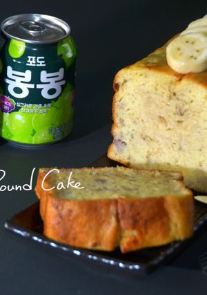 芭娜娜磅蛋糕(烤箱/水波爐)★okane 的食譜成品照片