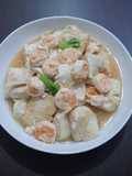 Tumis Tahu Udang