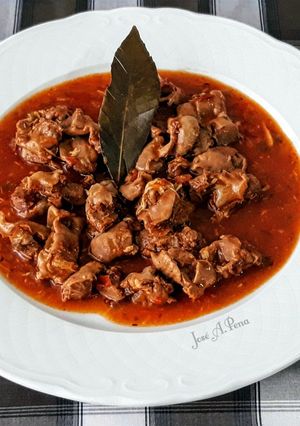 Foto principal de Mollejas de pollo en salsa