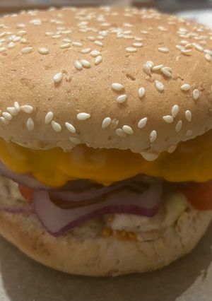 Une photo de Hamburger fait maison 😋