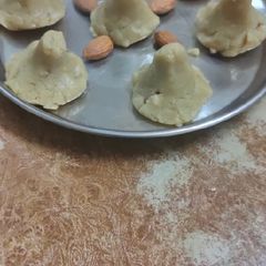 A picture of Home Milkmaid ladoo.