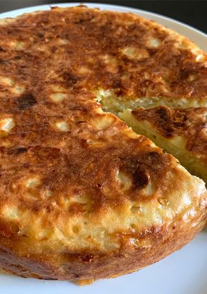 A picture of Rice Cooker Cabbage & Anchovy Frittata.