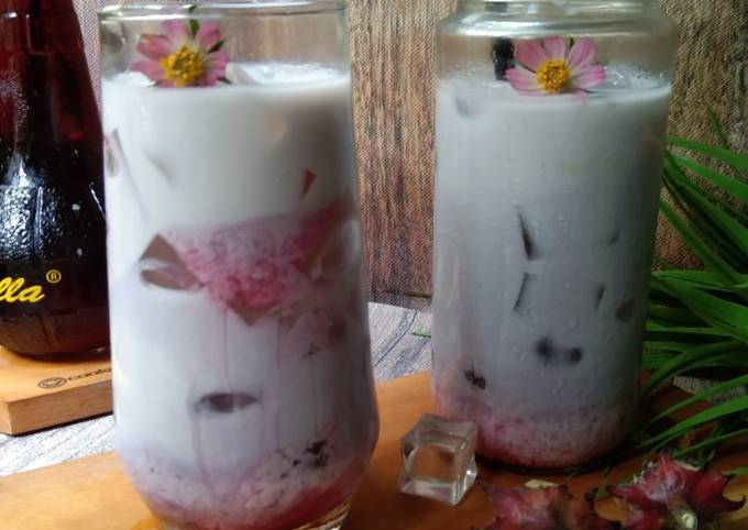 Resep Milk Rosella Oleh Mak Win Cookpad