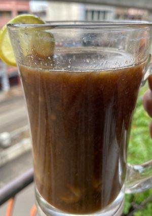 A picture of Black Chickpeas Soup.