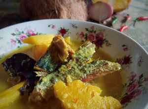 Gambar Masak Lemak Ikan Masin Nenas #cefZam