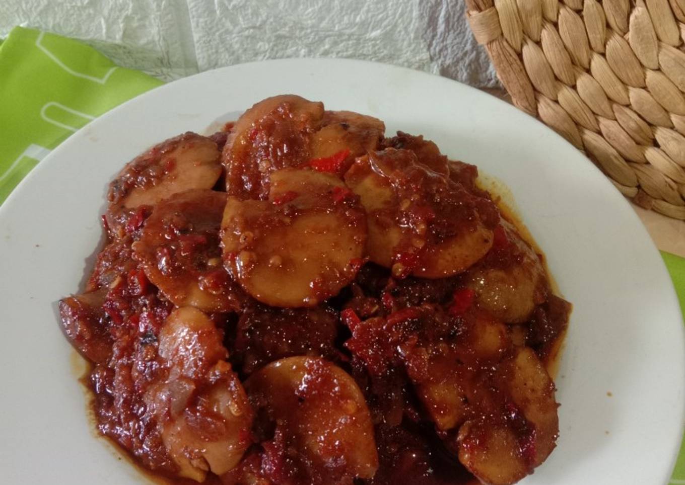 Semur Jengkol Pedas