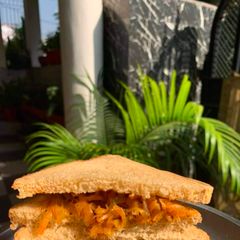 A picture of Easy Peasy Cabbage Sandwich.