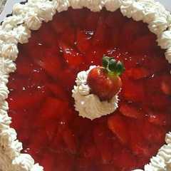 Una foto de Tarta de frutilla