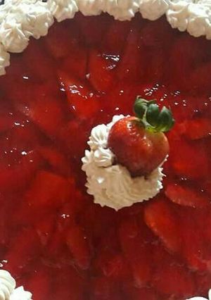 Una foto de Tarta de frutilla